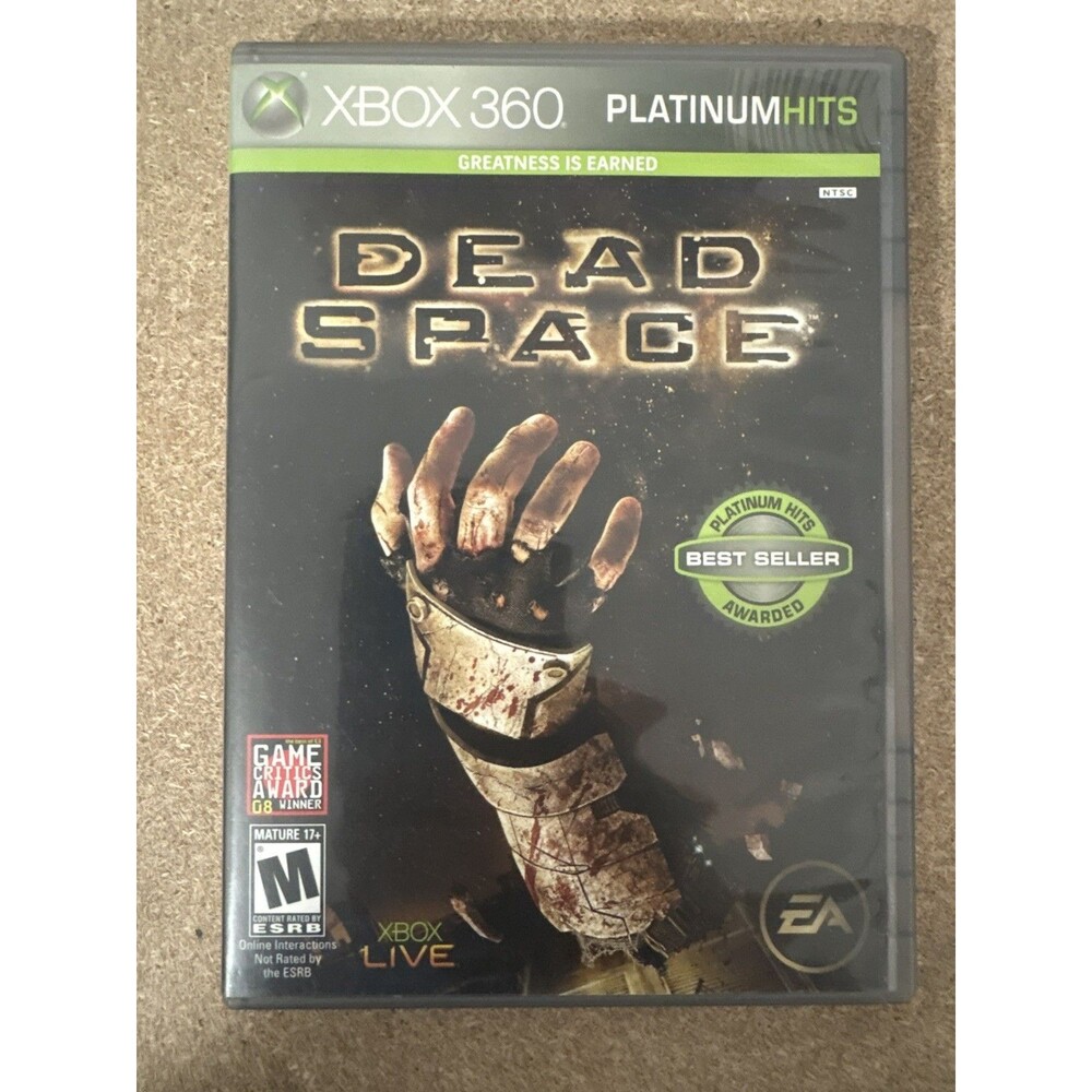 Dead Space Platinum Hits Microsoft Xbox 360 Survival Horror - Tested & Working